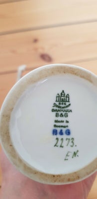 Porcelæn Pige der griber bold