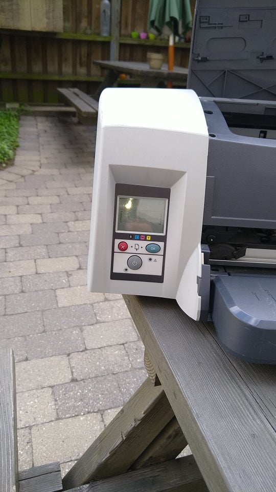 Blækprinter m farve HP