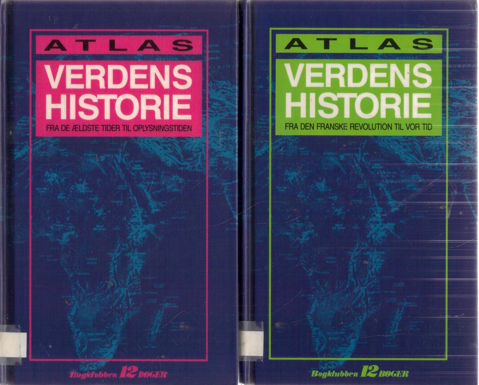 Atlas Verdenshistorie bind 1+2 -