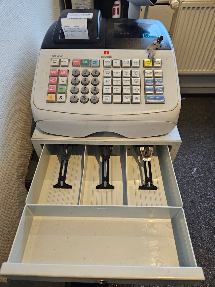 Kasseapparat, Olivetti