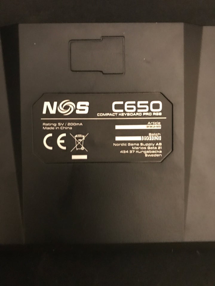 Tastatur COS C650