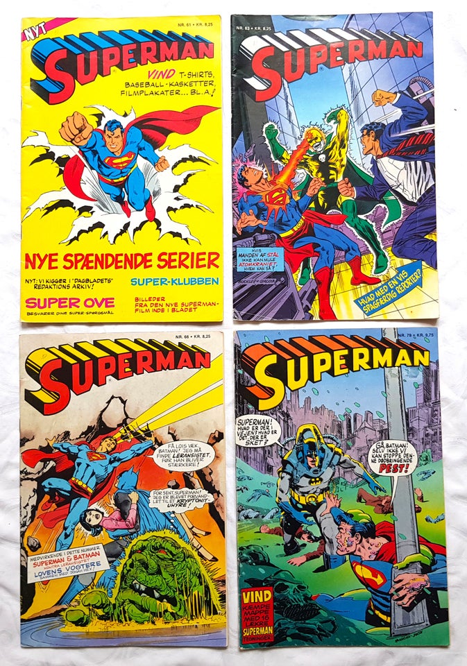 SUPERMAN 1977-1985 og andet DC,