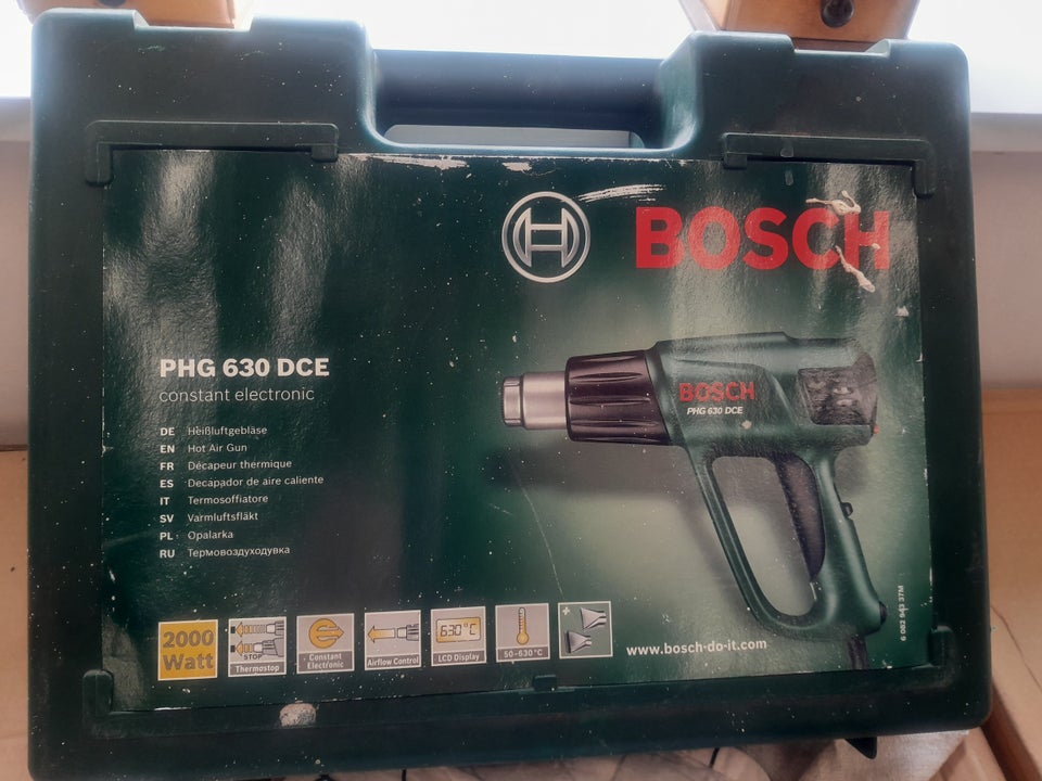 Bosch varme blæser, Bosch