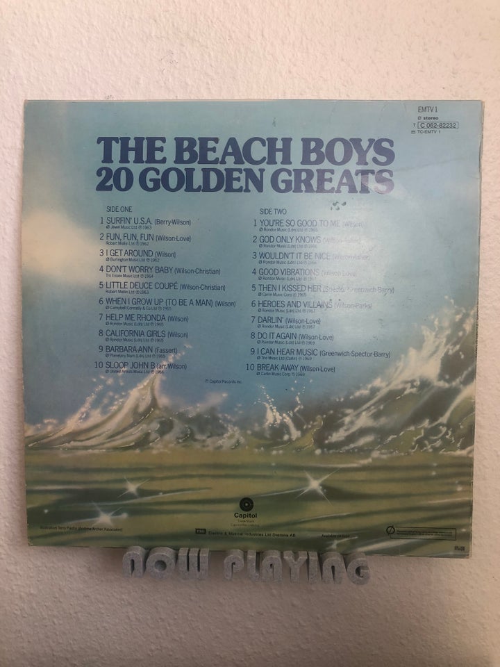 LP, The Beach Boys, 20 Golden Greats