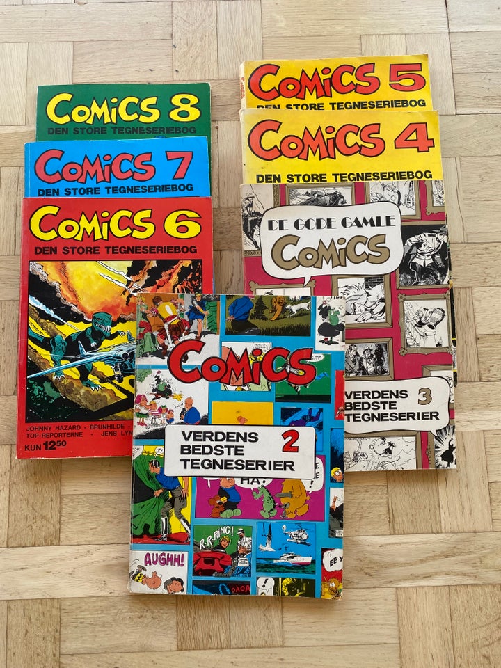 Comics nr 2-8, Diverse, Tegneserie