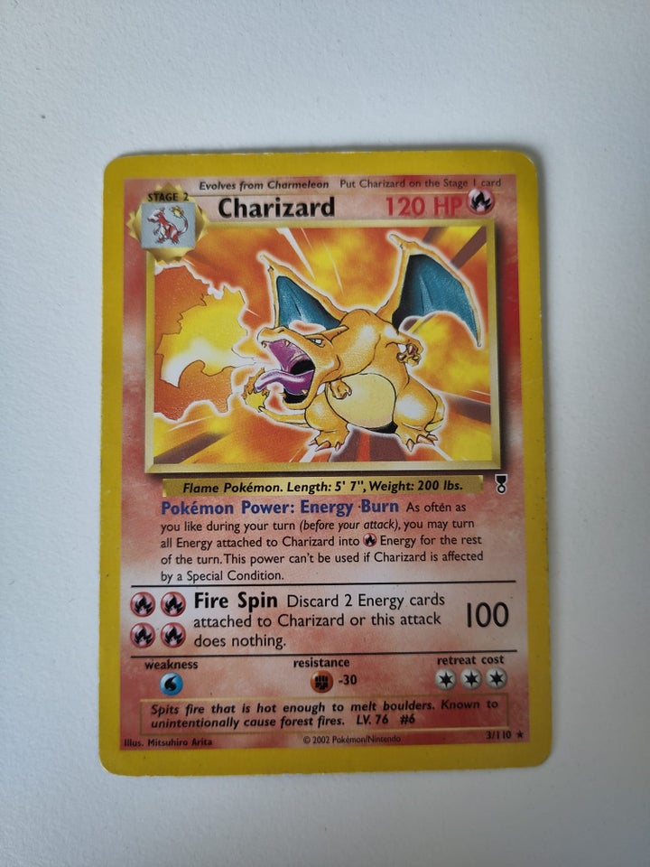 Samlekort, Charizard, Pokemon