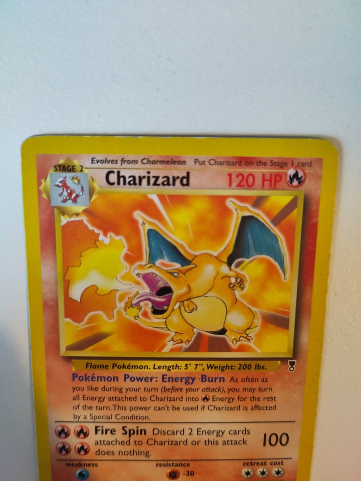 Samlekort, Charizard, Pokemon