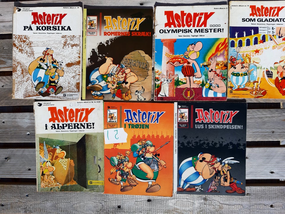 Asterix, Tegneserie