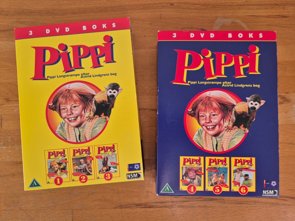 Pippi Langstrømpe, DVD,