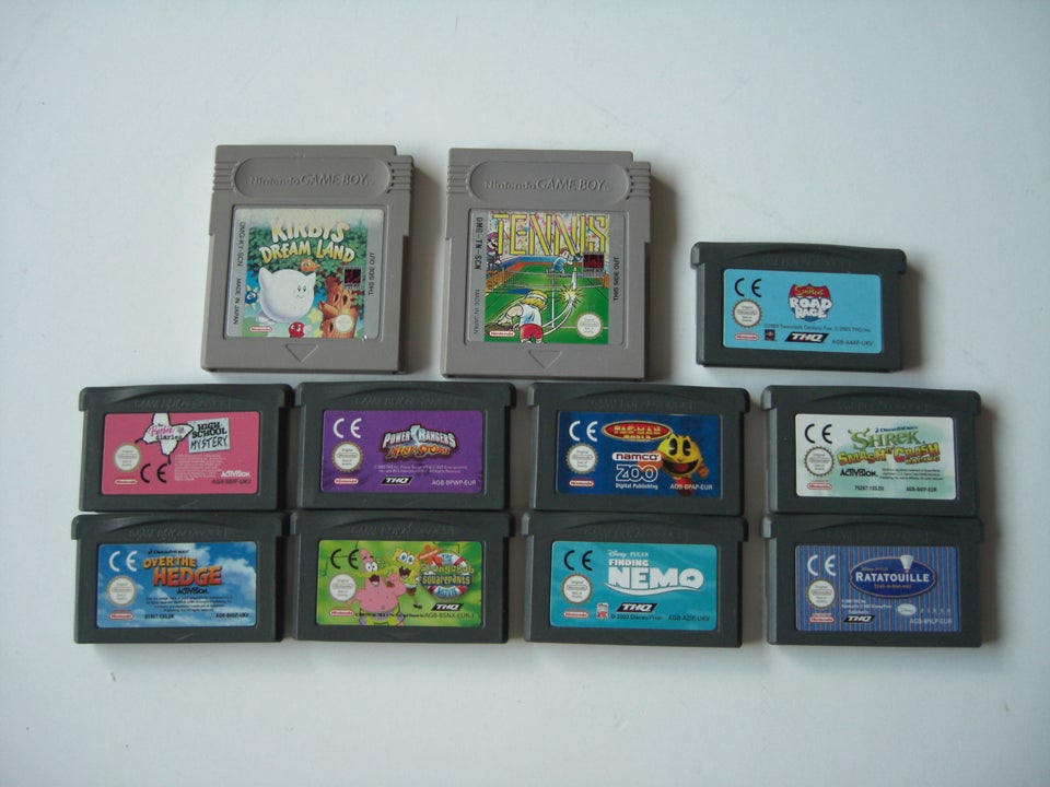 Spil til diverse Gameboy, Gameboy