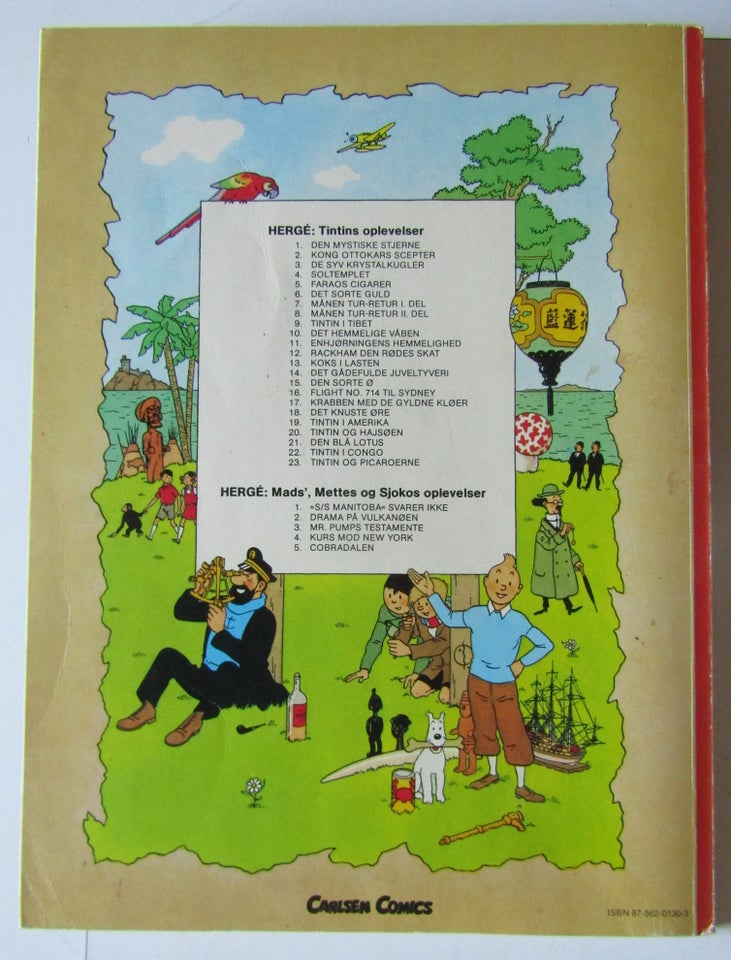 Tintin 13: Koks i lasten, Hergé,