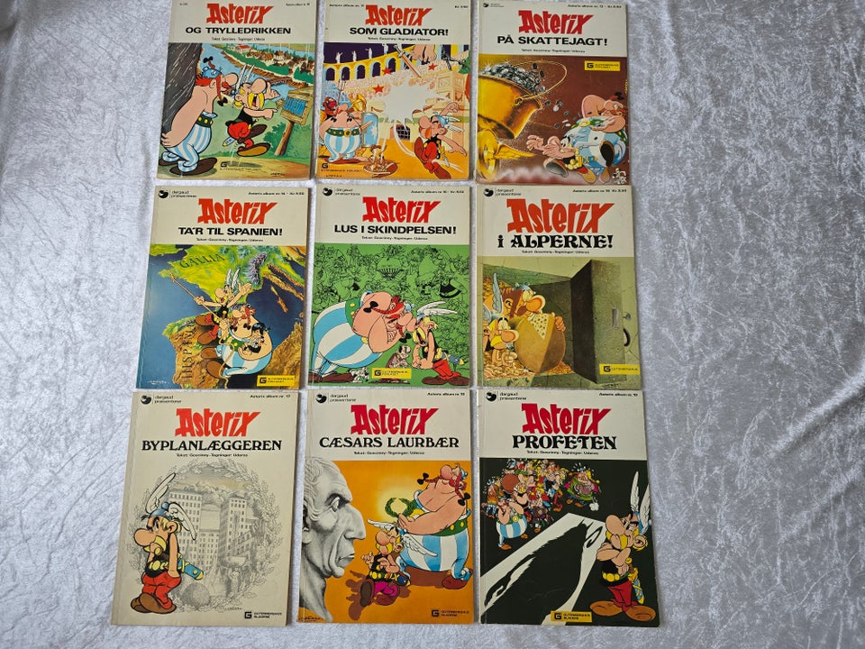 Asterix  Obelix, Tegneserie