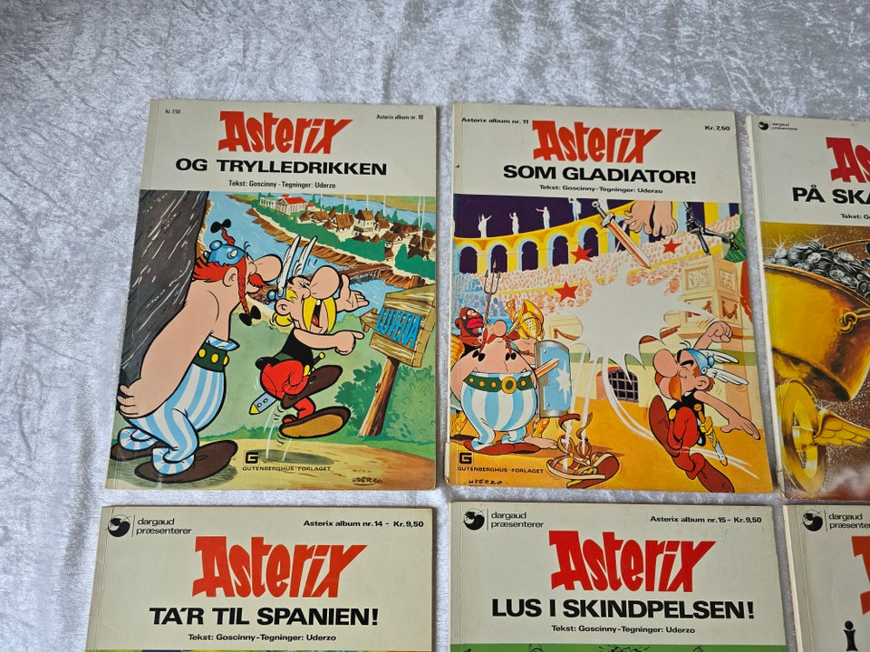 Asterix  Obelix, Tegneserie