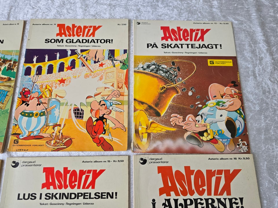 Asterix  Obelix, Tegneserie