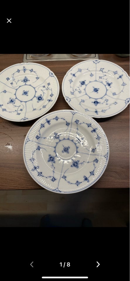 Porcelæn, Middagstallerkner,