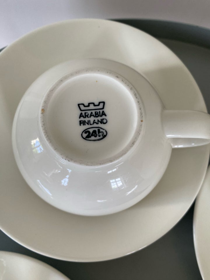 Porcelæn Kaffekopper Arabia