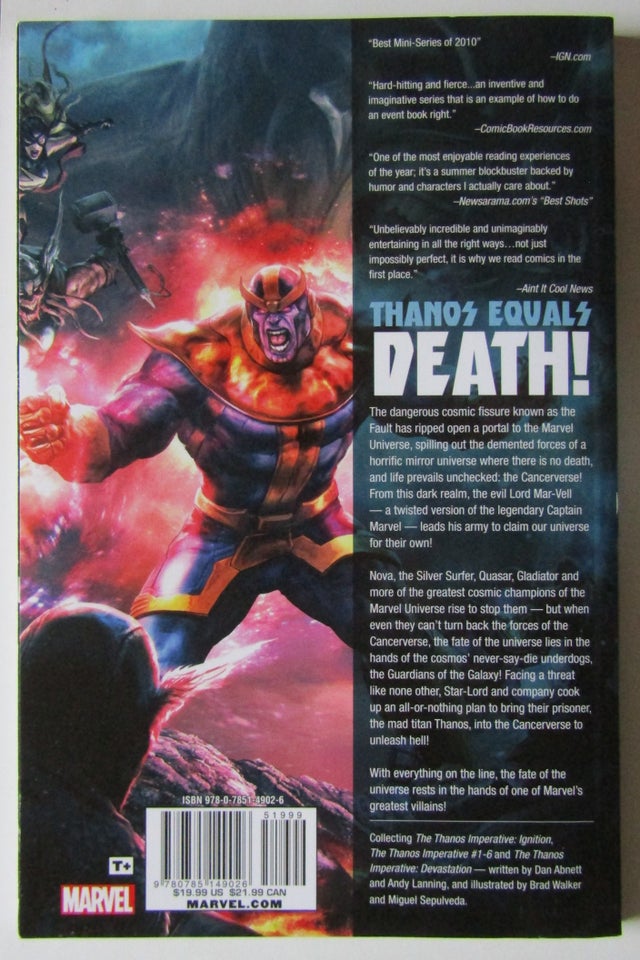 The Thanos Imperative, Abnett,