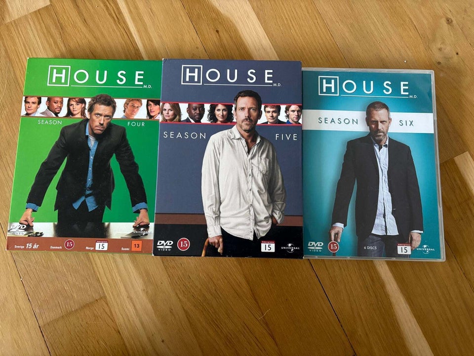 House M.D, DVD, TV-serier