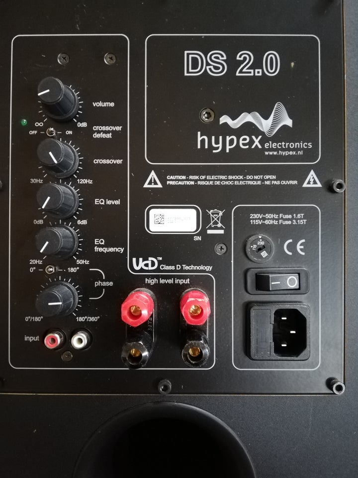 Subwoofer, Andet, Hypex DS2