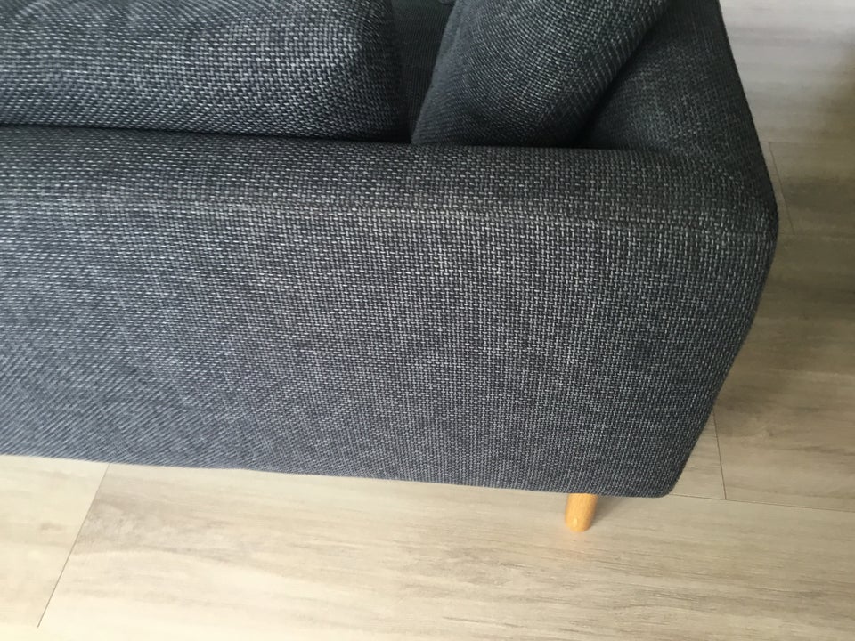 Hjørnesofa, stof, 6 pers.