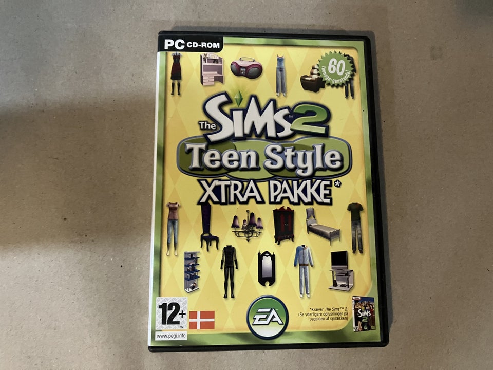 The Sims 2: Teen Style Xtra Pakke,