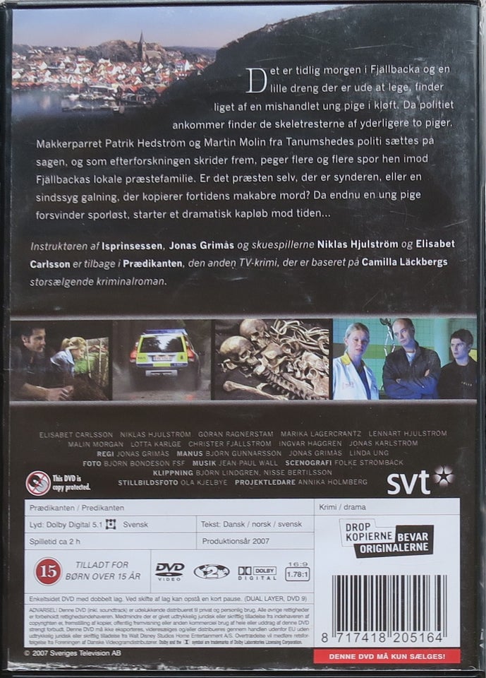 Cam Läc Prædikanten, DVD, krimi