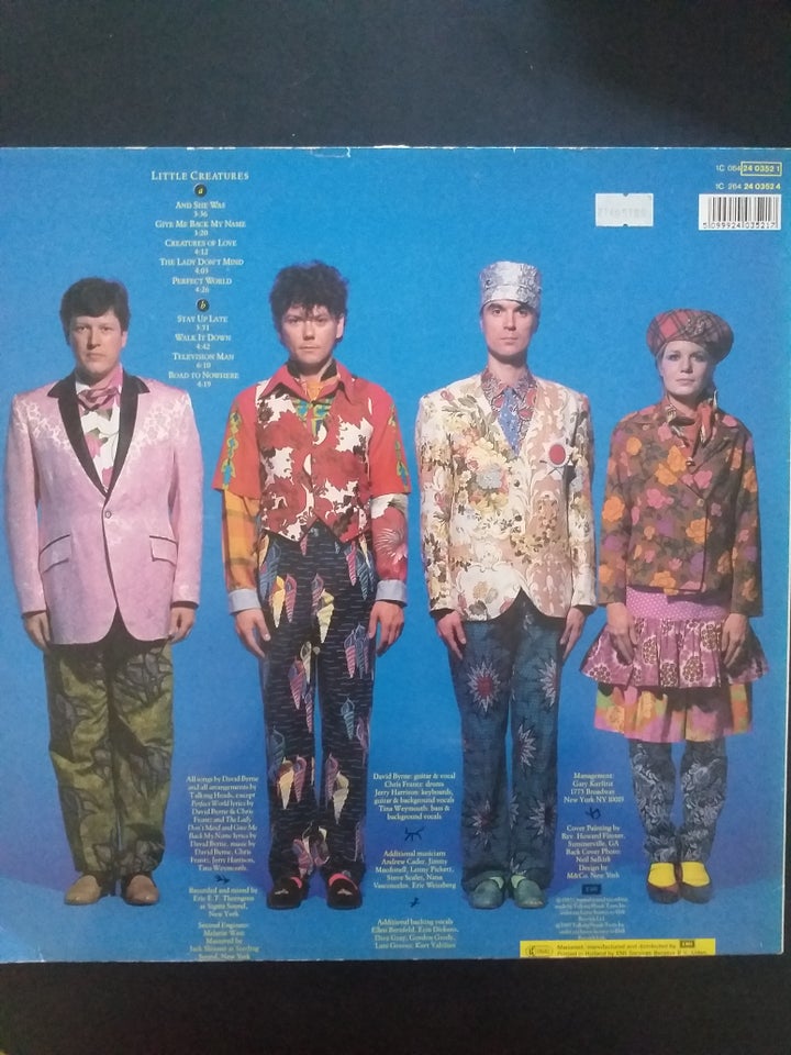 LP Talking Heads Little