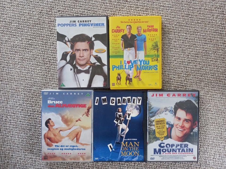 Jim Carrey Film DVD komedie