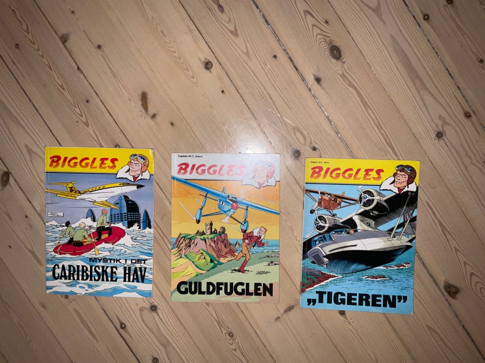 Biggles 1-6, Tegneserie