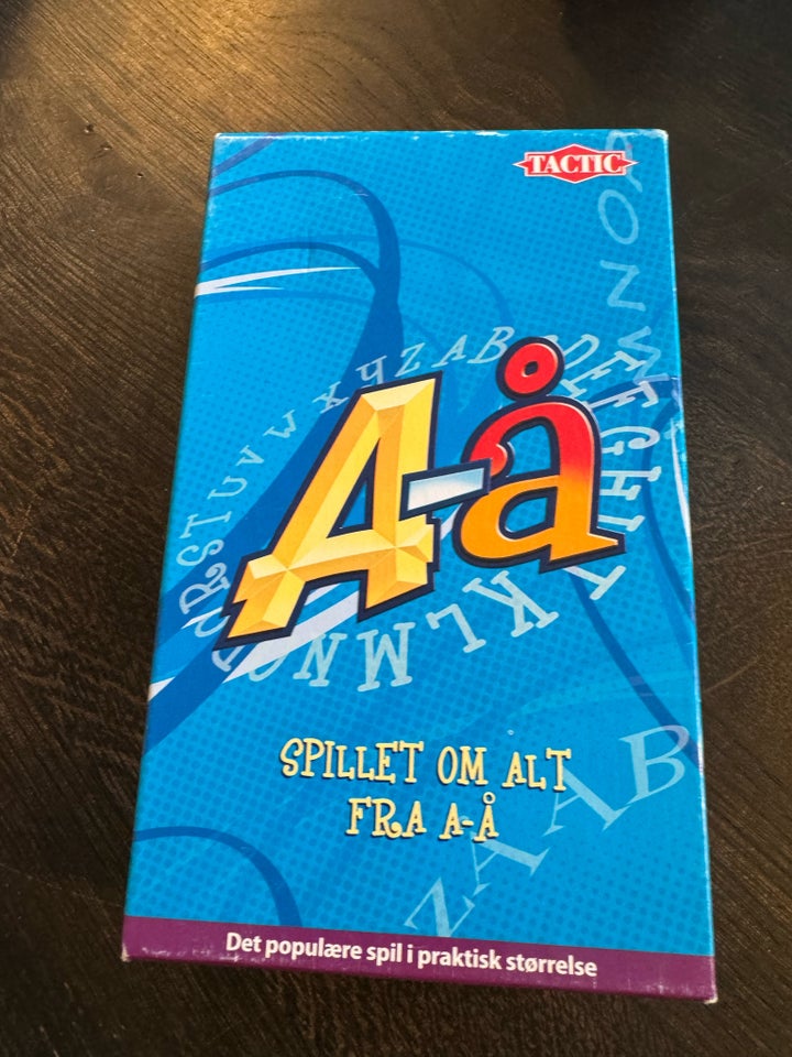 A-å, Rejsespil, brætspil