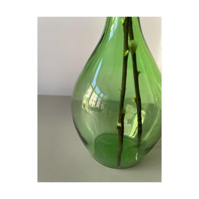 Glas Vase fra Italien  Ukendt