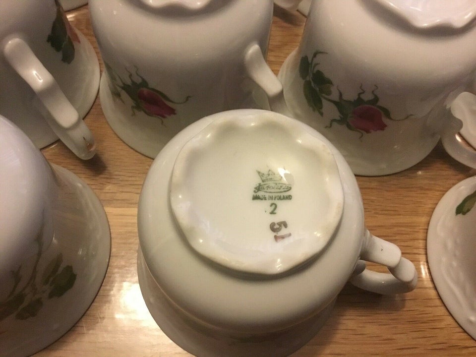 Porcelæn Kaffestel