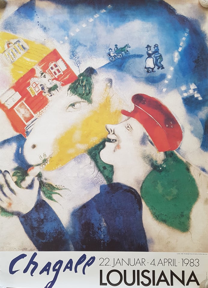 Plakat Marc Chagall motiv: