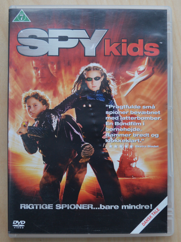 Spy Kids, DVD, action