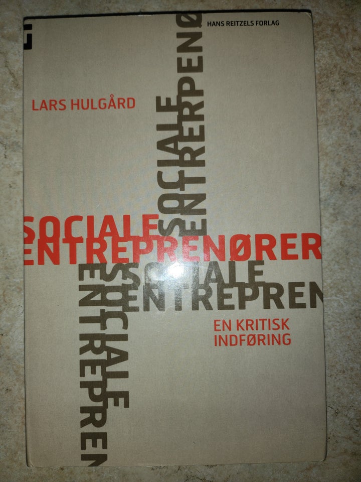 SOCIALE ENTREPRENØRER, Lars