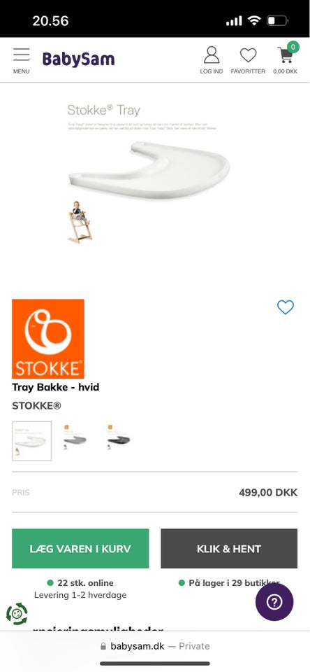 Andet, BarnestolBakke, Stokke