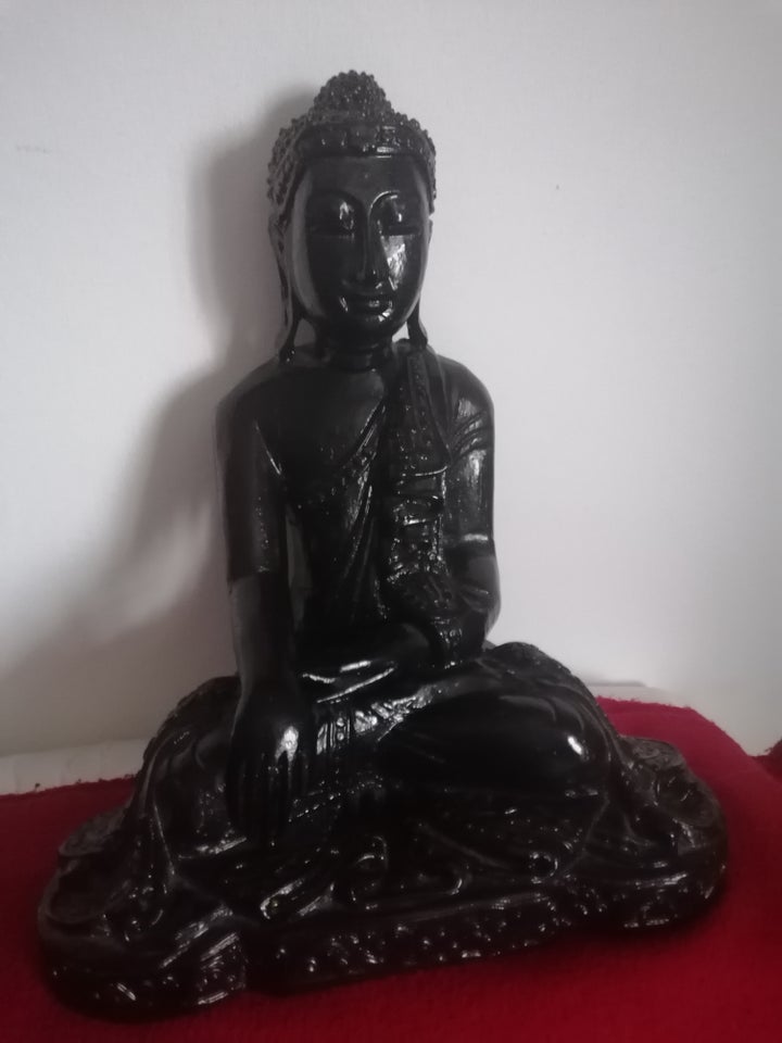 Smuk håndskåret vintage Buddha