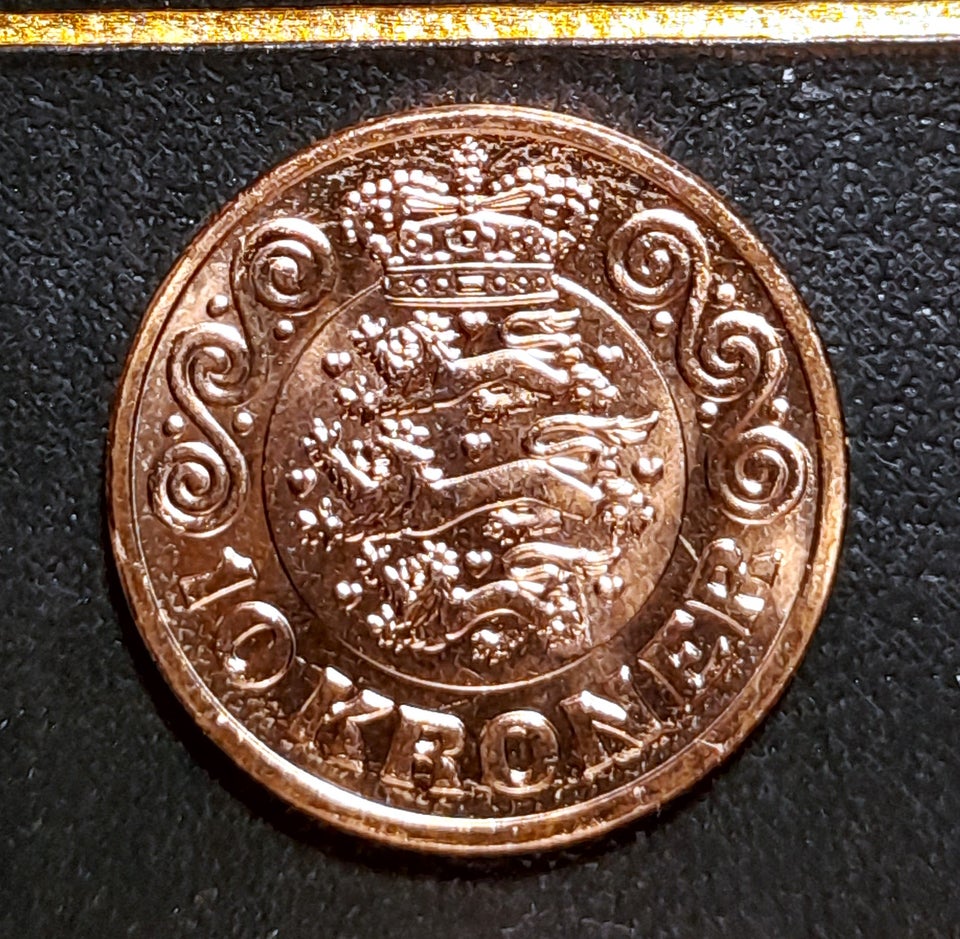 Danmark, mønter, 10.00DKK x 5