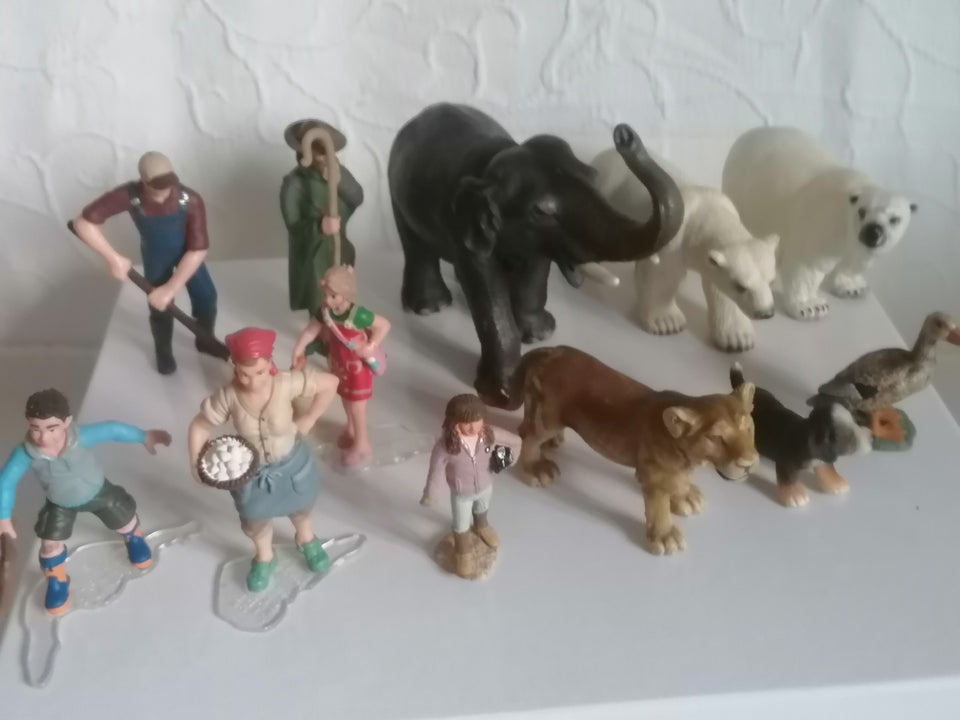 Dyr, 12 figurer, Schleich