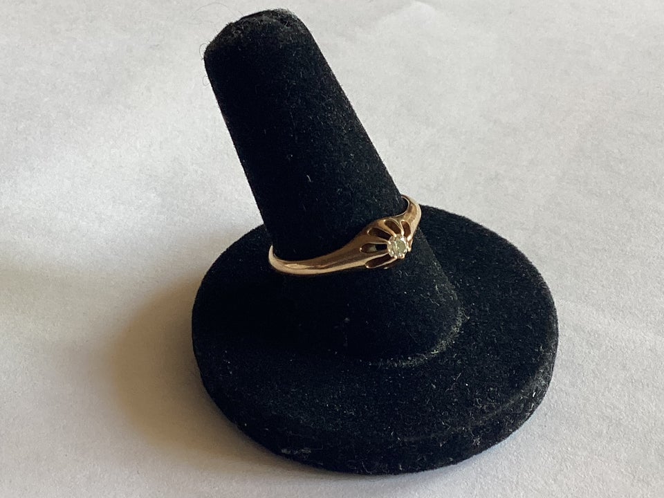 Fingerring guld Diamant