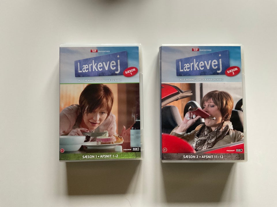 Lærkevej , DVD, TV-serier