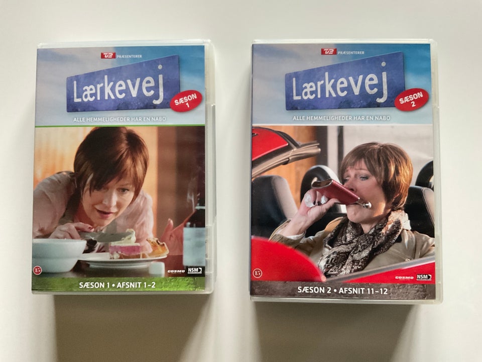 Lærkevej , DVD, TV-serier