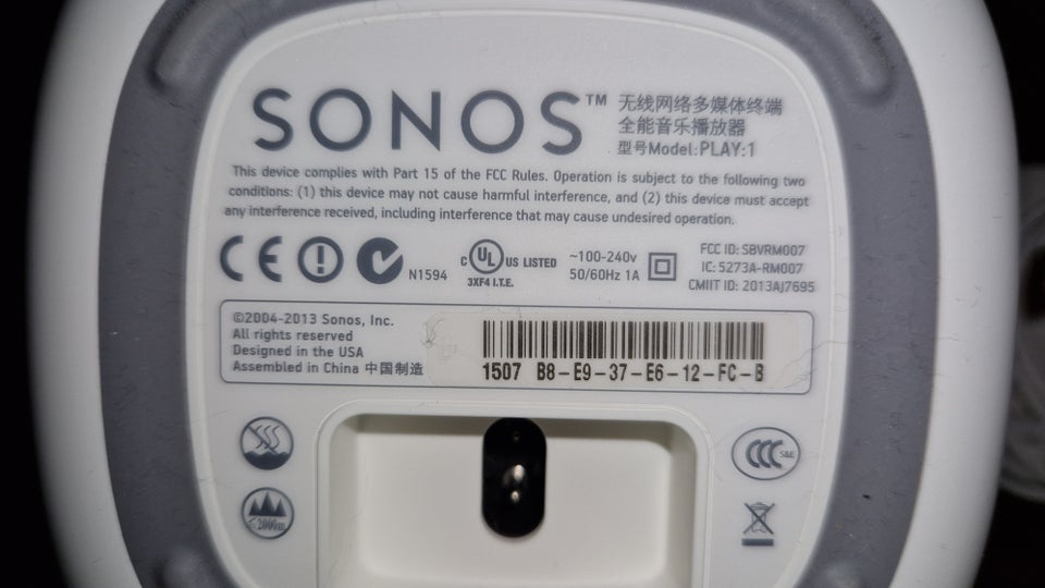 Højttaler, SONOS, Connect