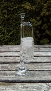 Glas Figur: Trompet klart/mat