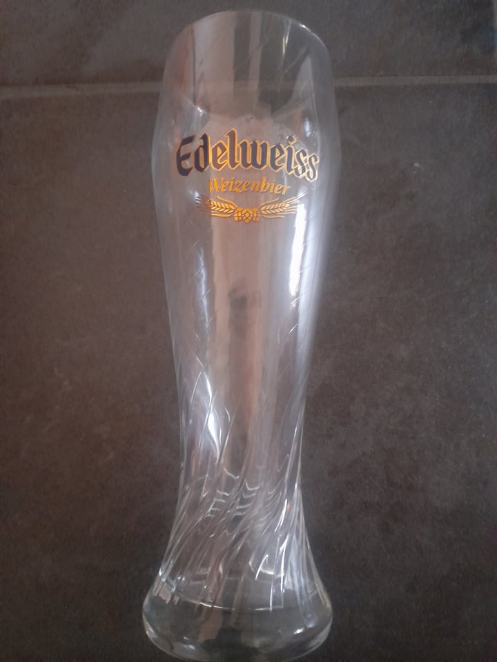 Glas, 8 stk. nye 0,5L Edelweiss