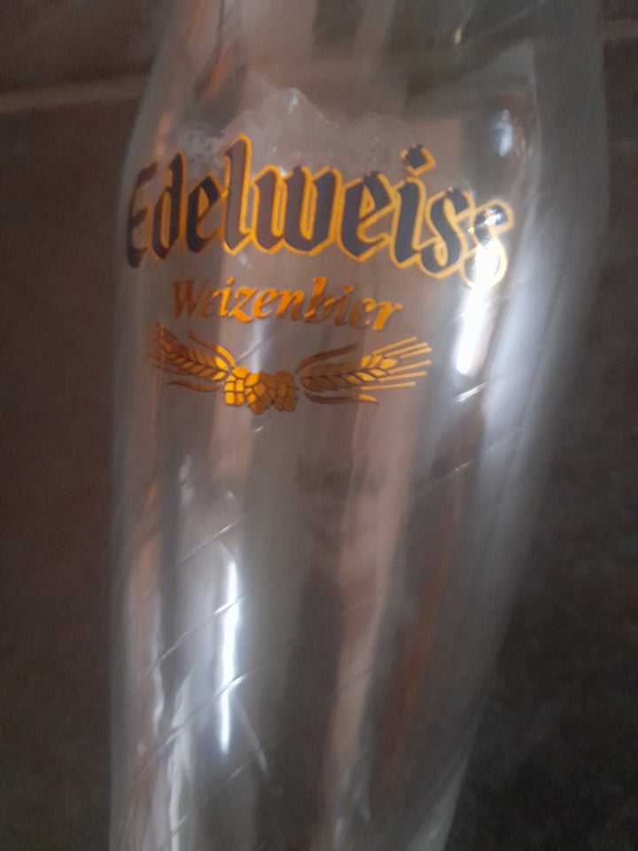 Glas, 8 stk. nye 0,5L Edelweiss