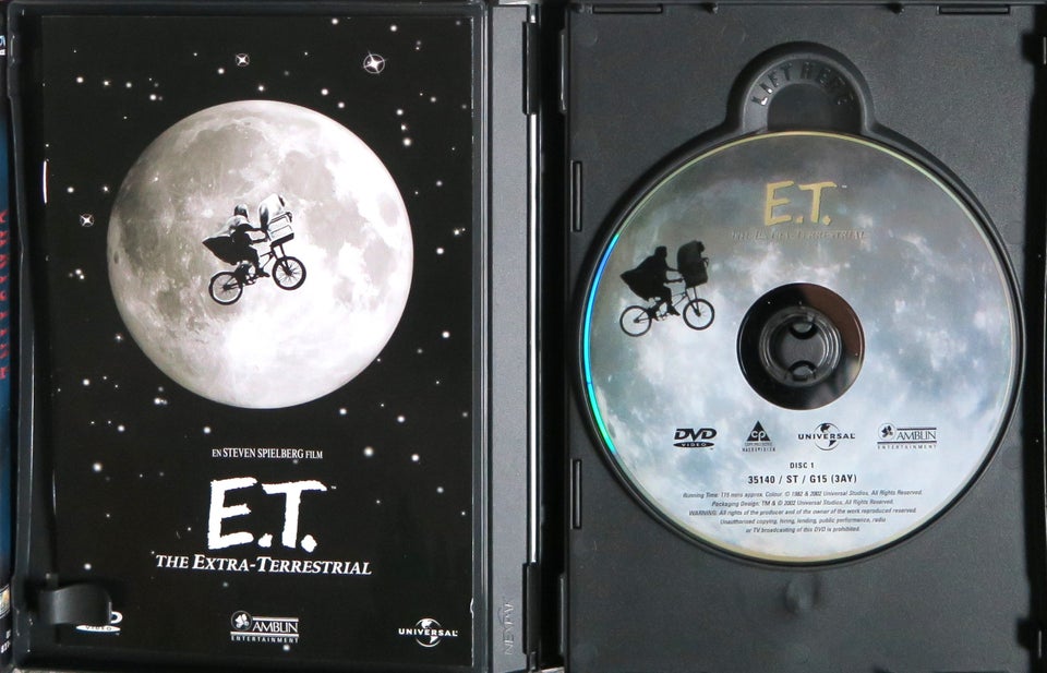 E.T. Collector's edition, DVD,