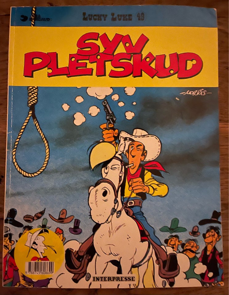 Lucky Luke nr. 49. Syv pletskud,