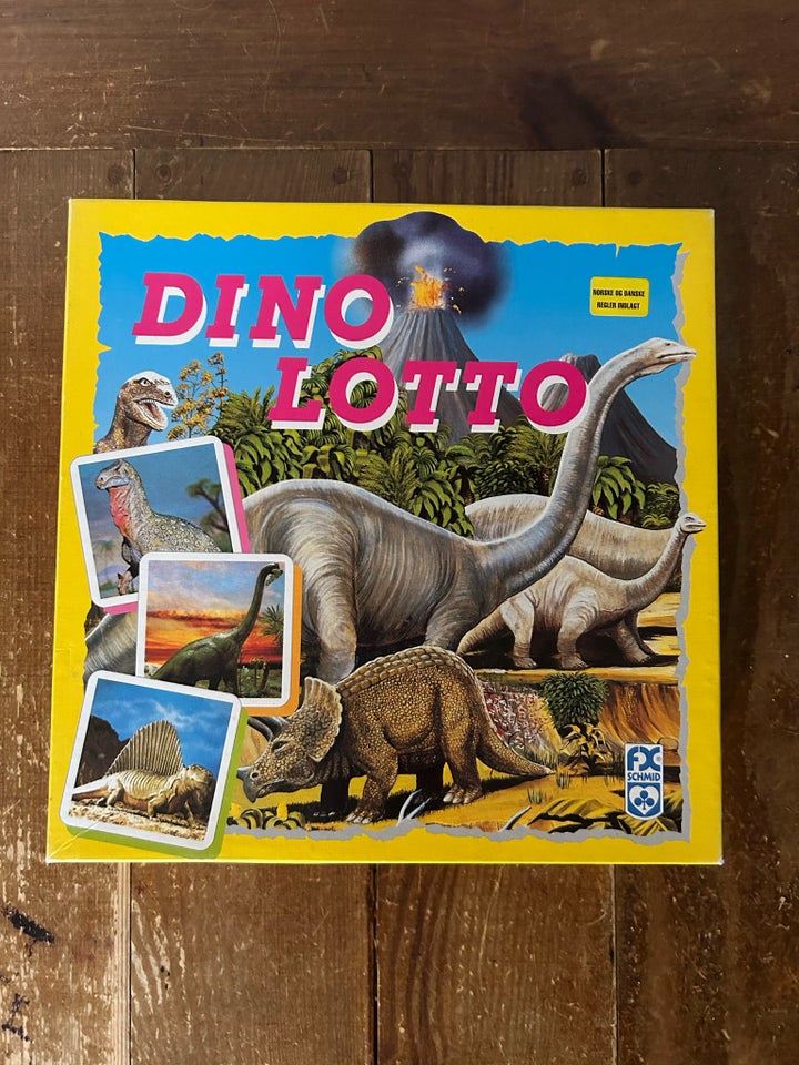 Dinosaur Billedlotteri, lotteri