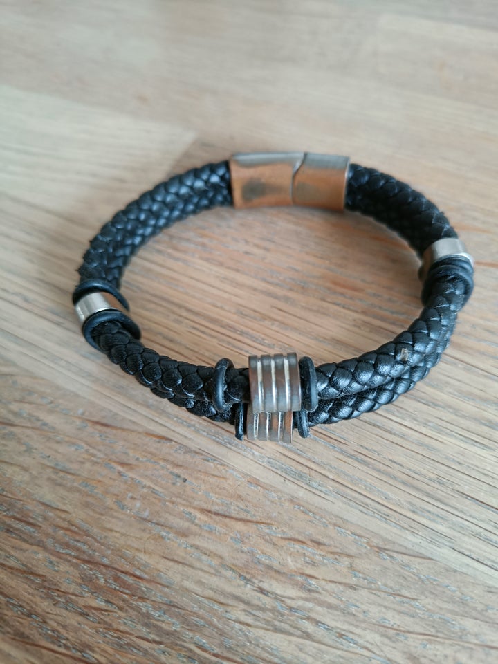 Armbånd, læder, ?